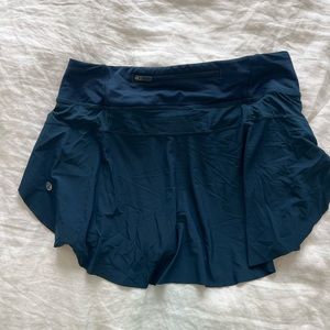 Lululemon blue tennis skirt
